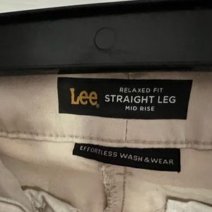 Classic Boot Cut Lee Kaki Pants 12 Long